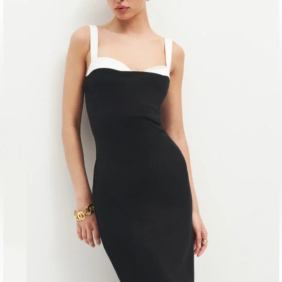 REFORMATION Nelle Knit Dress - Picture 10 of 10